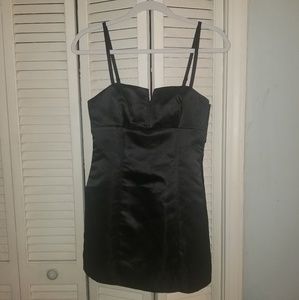 Satin Mini Dress